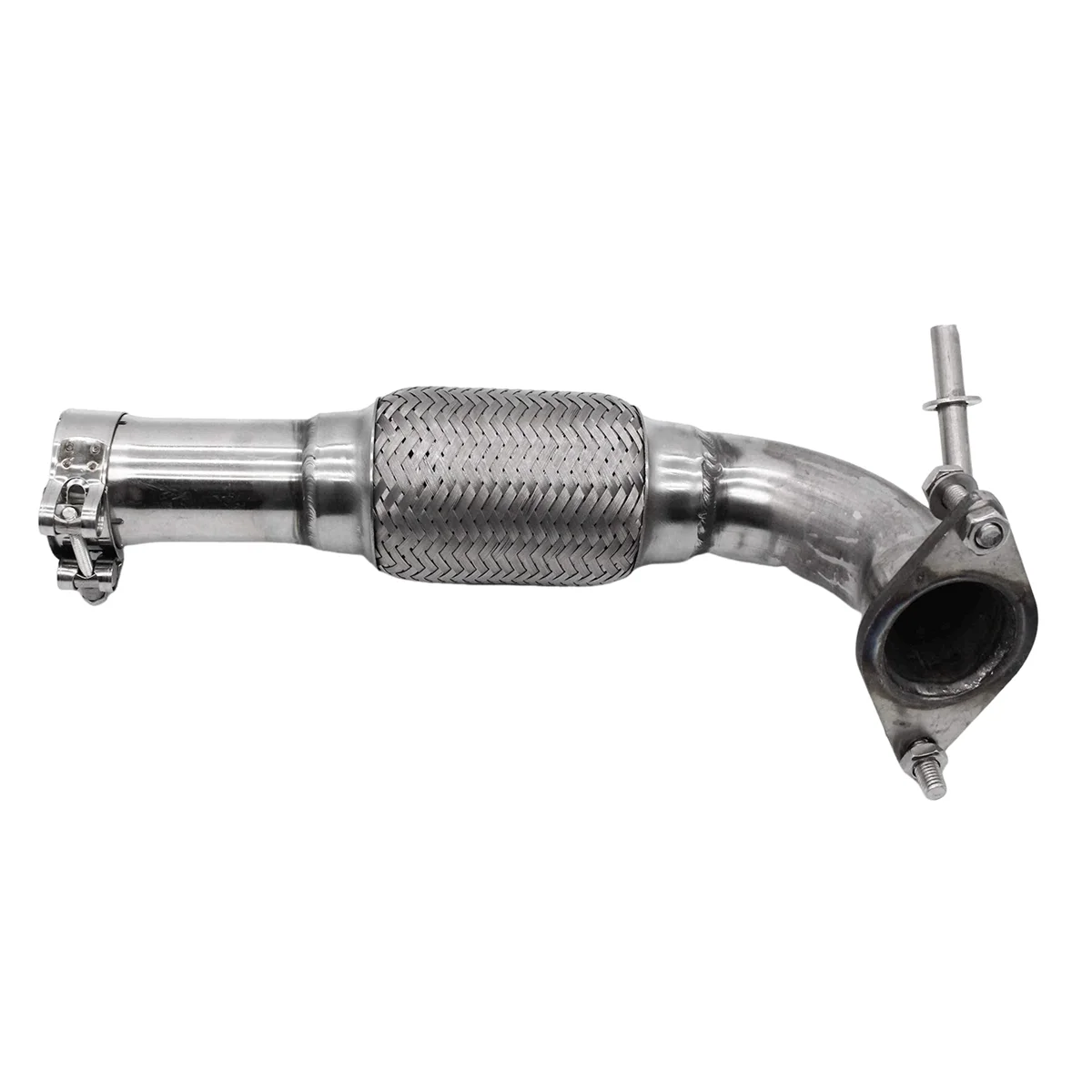 

Автомобильные выхлопные сильфоны для Ford Fiesta Mk7 Mk7.5 1.0 Ecoboost 2008-2016, аксессуары для выхлопной трубы автомобиля