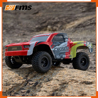 FMS 1/24 Scale RC Remote Control Hunter Chaser High-Speed Short Card Car Model Four-Wheel Drive Miniature Toy Vehicle