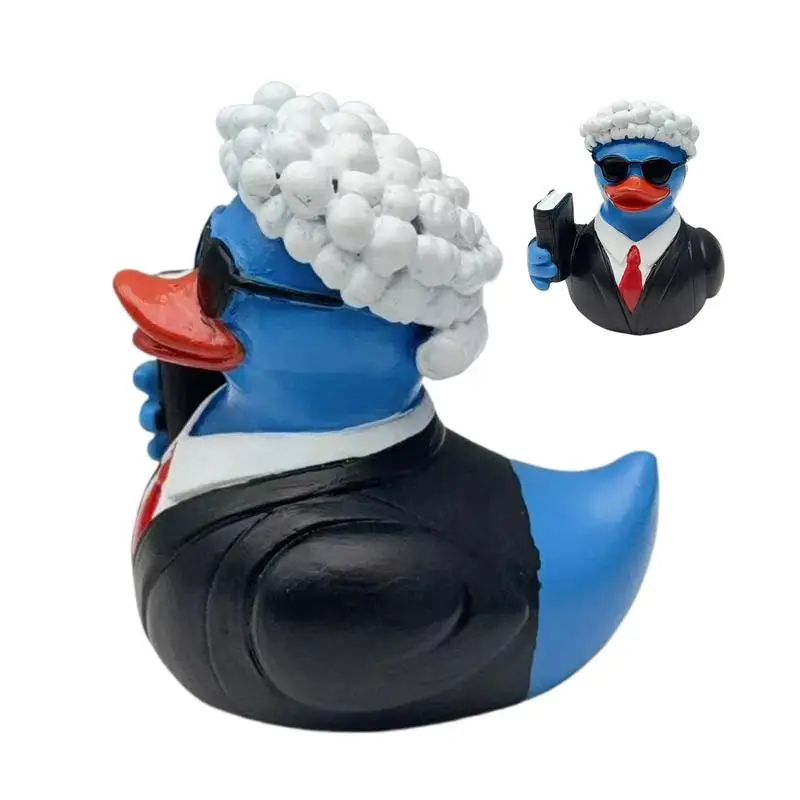 

Duck Statue Animal Figures Funny Resin Animal Sculpture For Home Bathroom Shelf Living Room Bedroom Kitchen