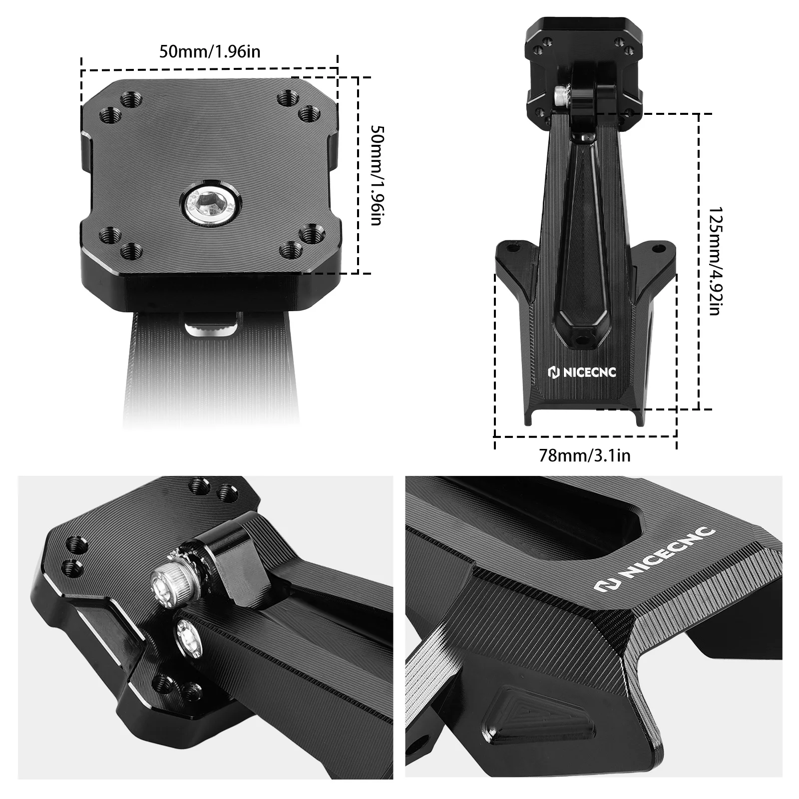 Für KTM 125 Duke 250 Duke 390 Duke 2026 2025 2024 AMPS-Gerätehalterung Telefonhalter GPS-Halterungen Duke 125 Duke 250 Duke 390 – Detail 2