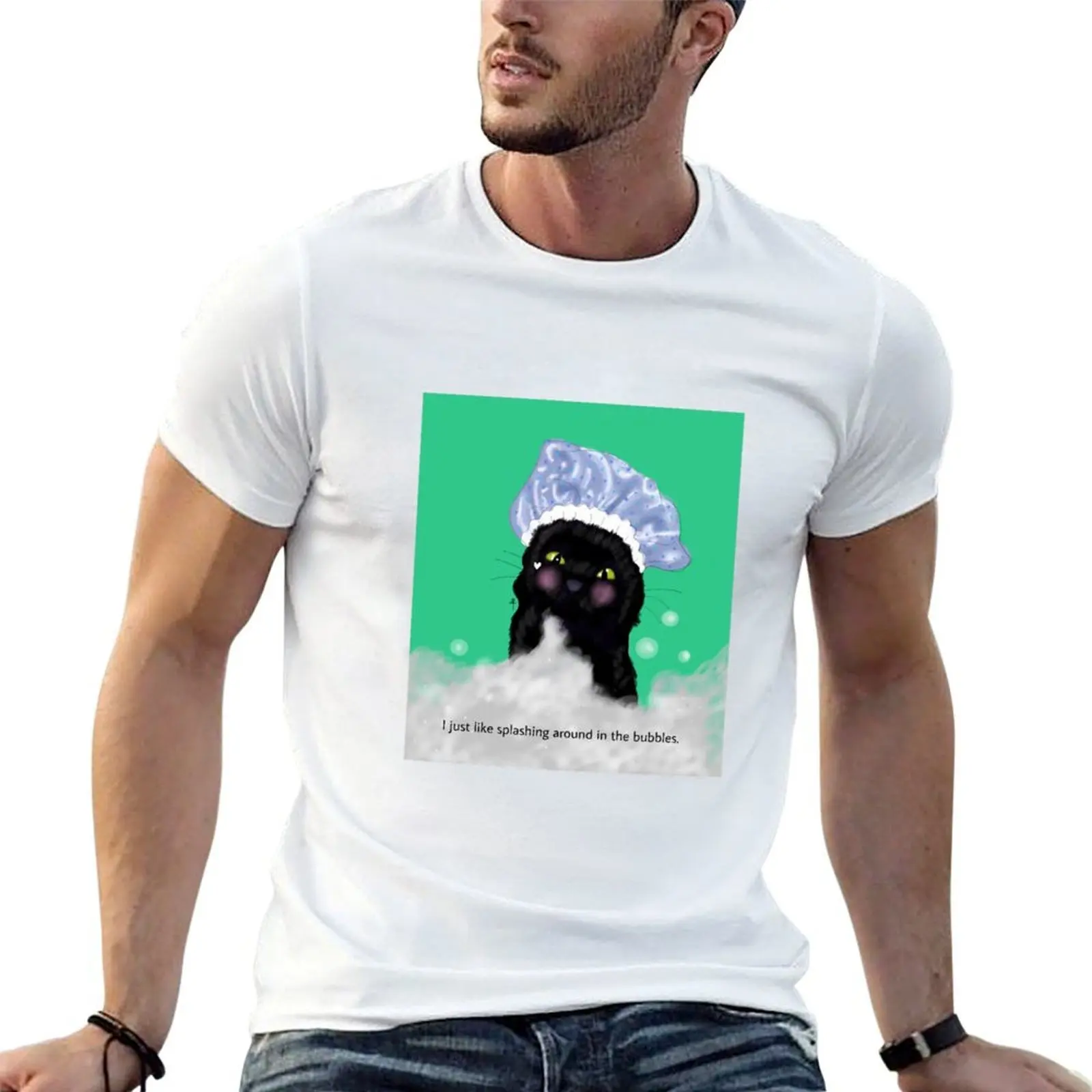 Salem - Bubbles T-Shirt cute clothes new edition men clothes