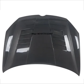 Carbon Fiber Front Hood for VW Golf6 VI GTI 2009-2012  (CF Clear Coated Top / FRP Matte Primed Bottom)