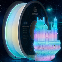 GEEETECH Luminous PLA Filament for 3D Printer 1.75mm 1kg Glow in the Dark Plastic PLA 3D Printing Materials Wholesale