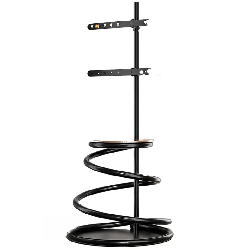 

Art Floor Hanger 55/65/75 TV Stand Solid Wood Pallet Rotary Vertical Mobile Cart