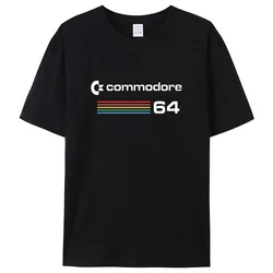 Commodore 64 Summer Fashion High Quality 100% Cotton Breathable and Comfortable T-Shirt Men's Tops Casual Fashion Street Wear