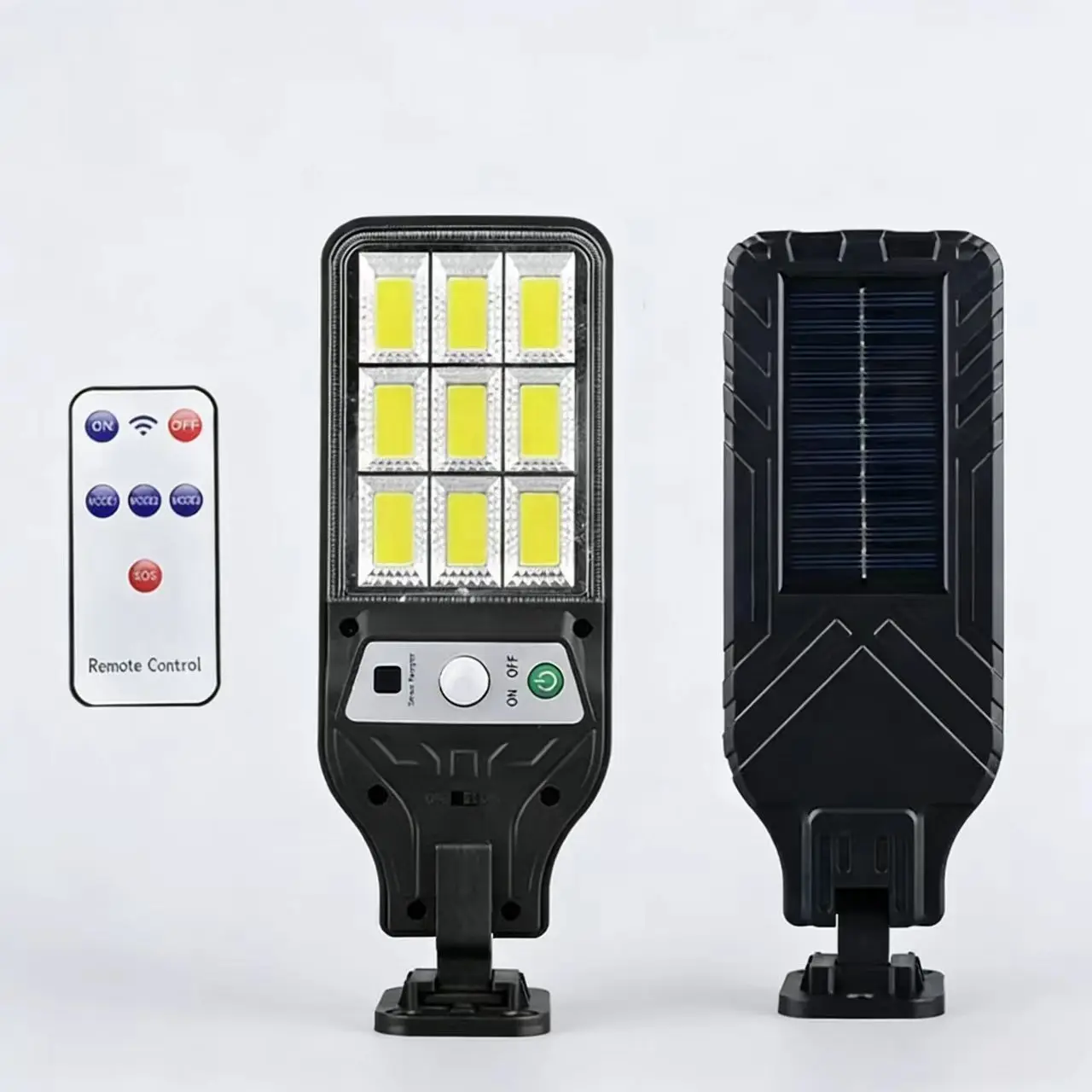 400000LM Solar LED Lights Outdoor With 3 Mode Waterproof Motion Sensor Security Lighting Wall Street Lamp for Garden Patio Path