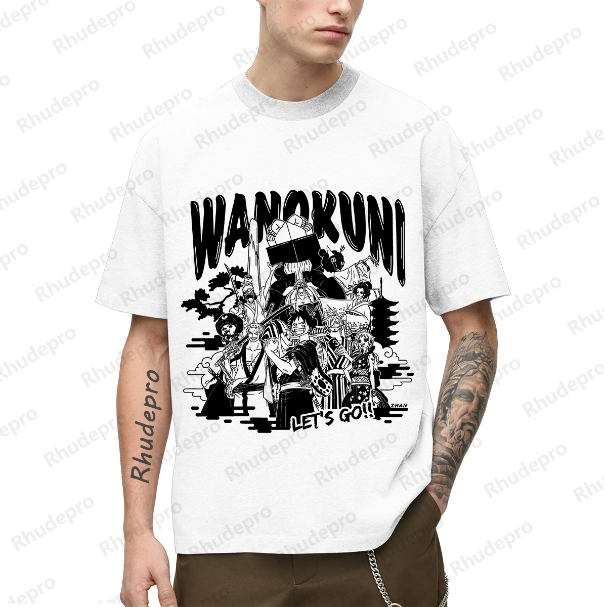 2024 Letnie męskie koszulki jednoczęściowe Anime Monkey D. Luffy z nadrukiem 3D do odgrywania ról Damskie i dziecięce koszulki uliczne Unisex Oversized