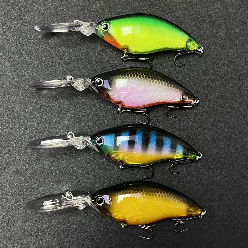 70mm 18g Deep Diving Crankbaits Fishing Lures Floating Wobbler for Sea Bass Pike Swimbait Artificial Hard Bait Pesca Equipment image 6