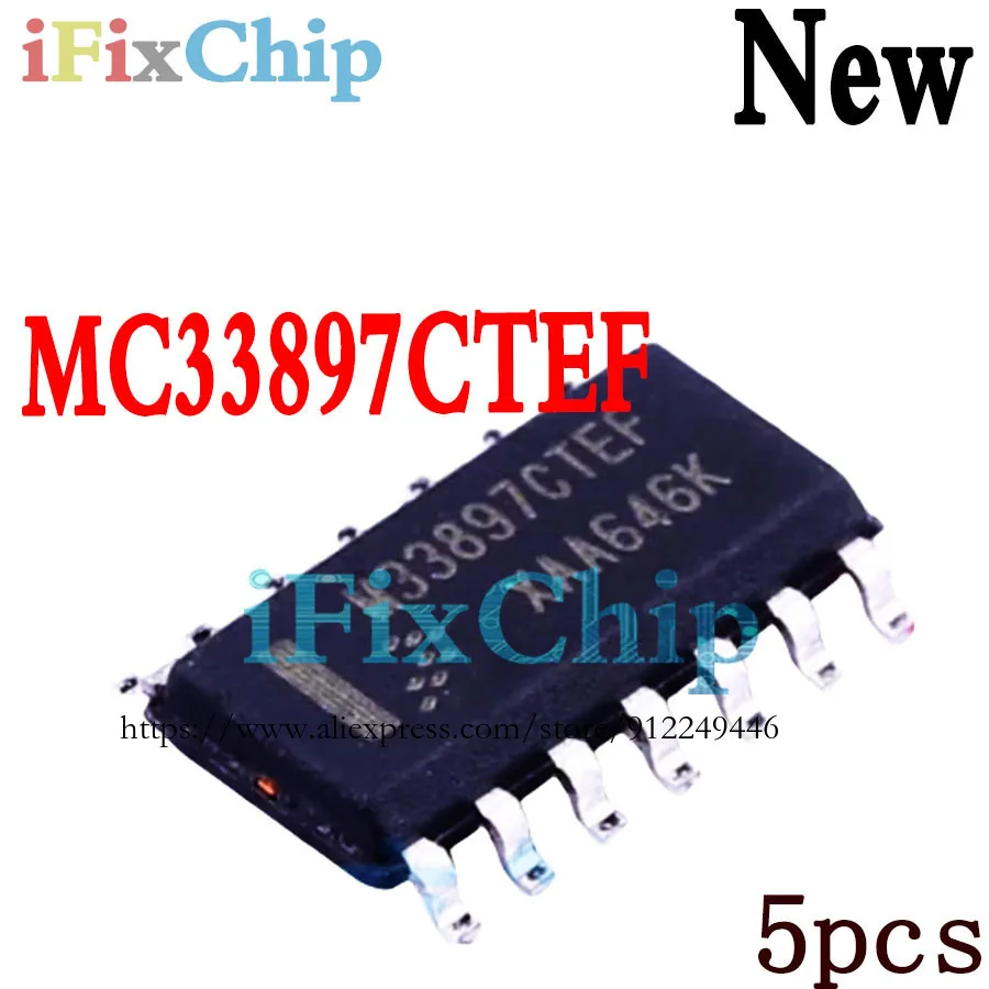 5 pezzi nuovissimi M33897CTEF M33897 Sop-14