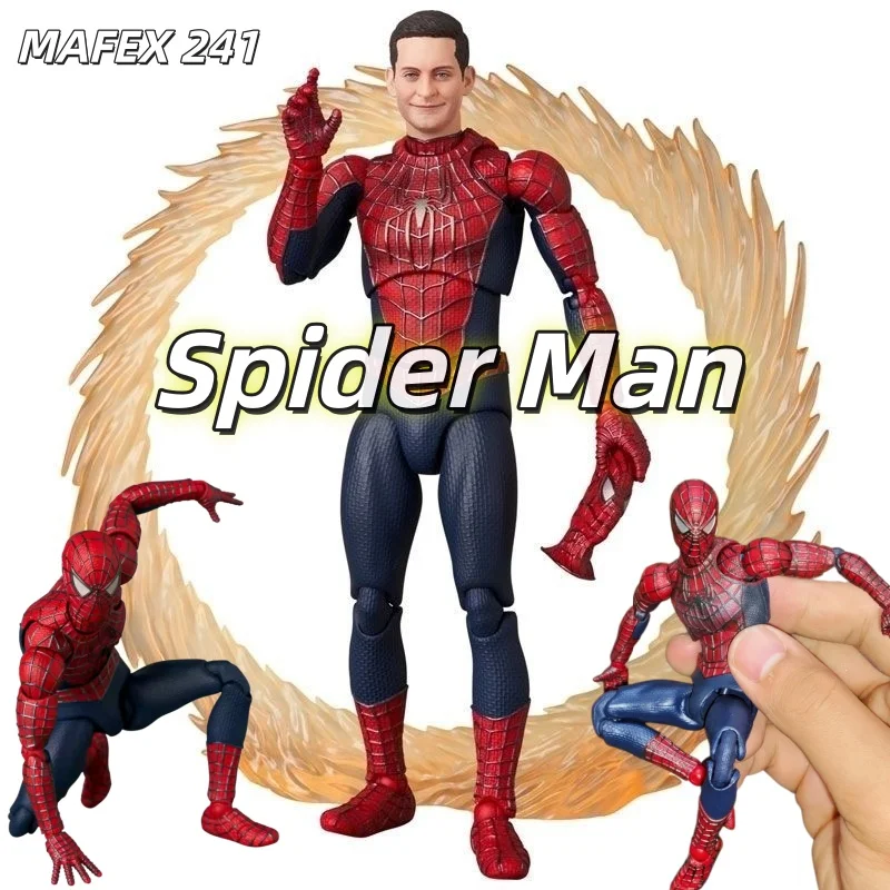 В-наличии-Фигурка-spider-man-Нет-пути-домой-mafex-241-Тоби-Магуайр-Новый-Человек-паук-из-фильма-«Приятный-сосед»-аниме-фигурка-модель-игрушка-подарок