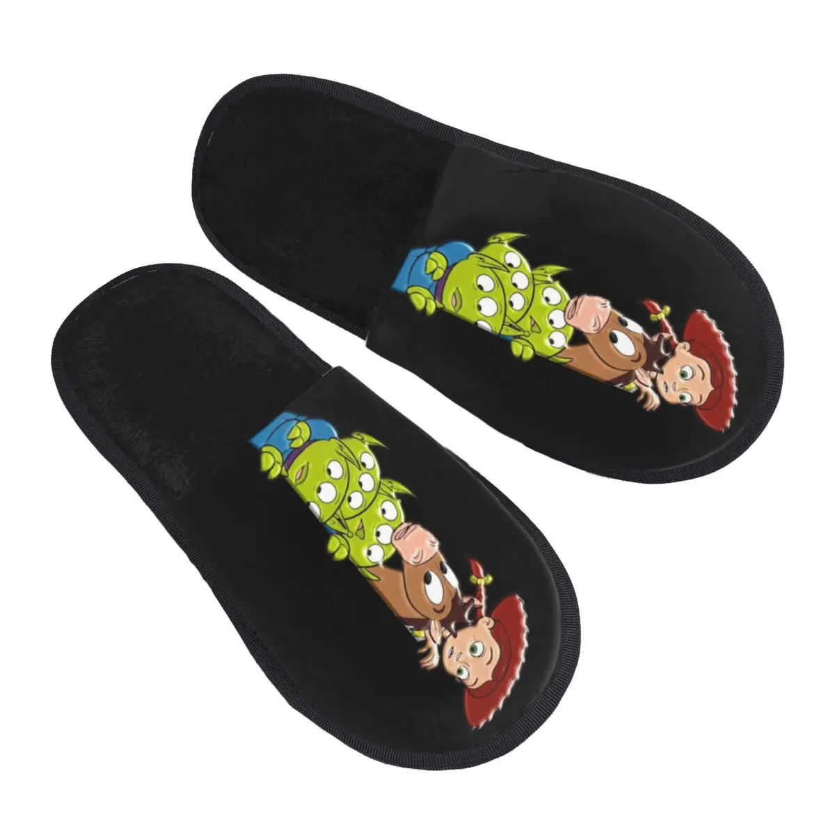 

Custom Toy Story Cartoon Soft Memory Foam House Slippers Women Comfy Warm Anti-skid Sole Slipper