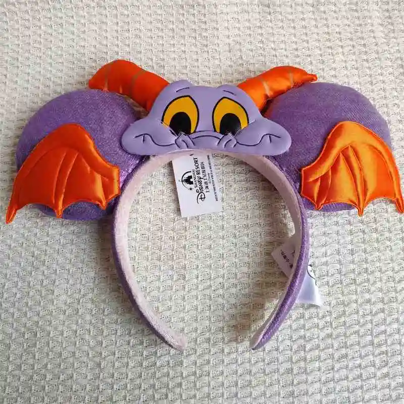 New Disney Parks The Haunted Mansion Graveyard Halloween Minnie Ears Headband Halloween Costume Bow Knot Hairband Headwear Gift