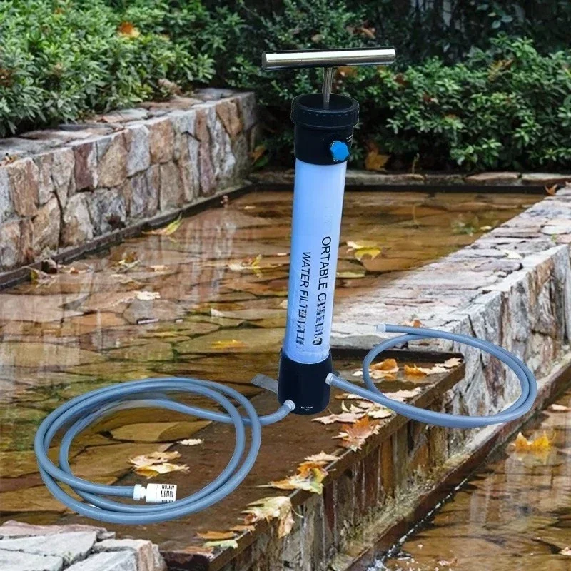 

300L Water Purifier Outdoor Emergency Water Filters for Home Drinking Filter Housing Water Treatment Washable Filter Cartridge