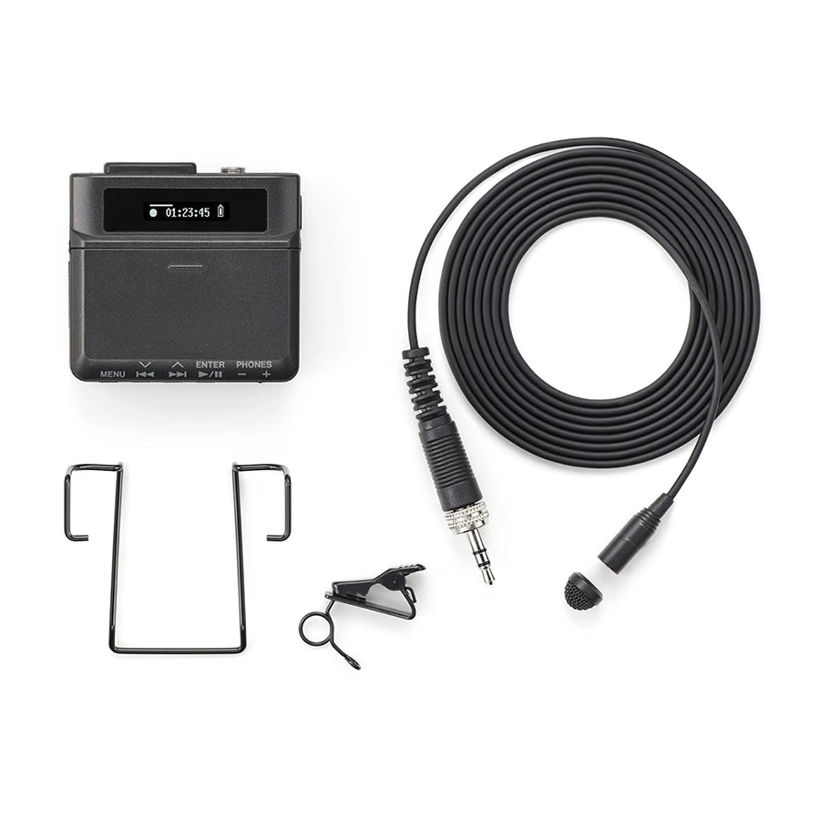 DR-10L PRO 32-Bit Floating Point Location Recorder Lavalier Microp hone Recording Pen