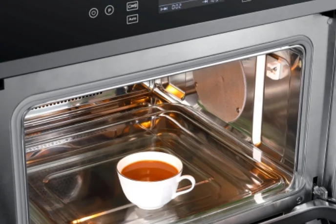 Built-in 45cm Compact 45L Combi Oven with Knob control Microwave Oven