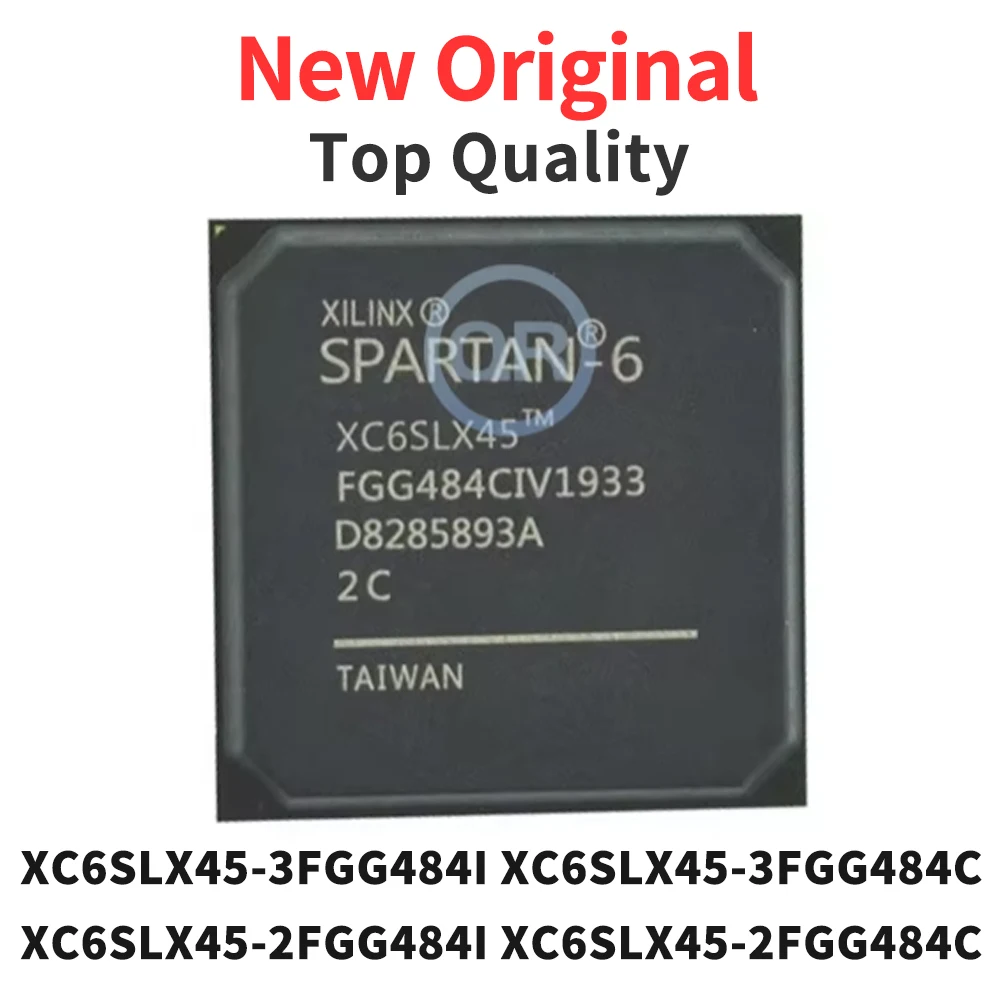 (1 قطعة) XC6SLX45-3FGG484I XC6SLX45-3FGG484C XC6SLX45-2FGG484I XC6SLX45-2FGG484C BGA-484 XC6SLX45 FGG484 رقاقة قابلة للبرمجة #1