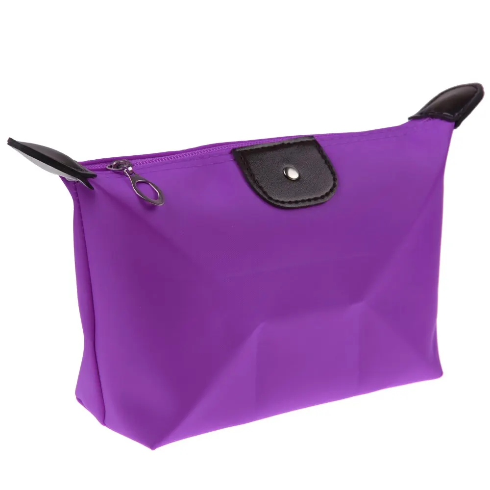 New Convenient and cute cosmetic bag, nylon dumpling cosmetic bag, waterproof storage toilet bag