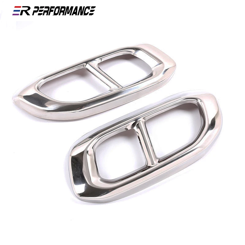 

Fit For Mercedes-Benz Cars Accessories Stainless Steel Exhaust Tailpipe Cover Auto Modified Parts Output Cover Muffler Decorate