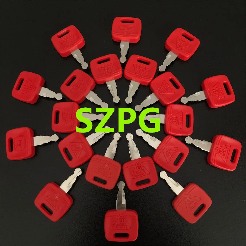 

5/10/20 шт. RE183935 RE43492 RE71557 KEYS ключ зажигания сельскохозяйственного трактора для John Deere