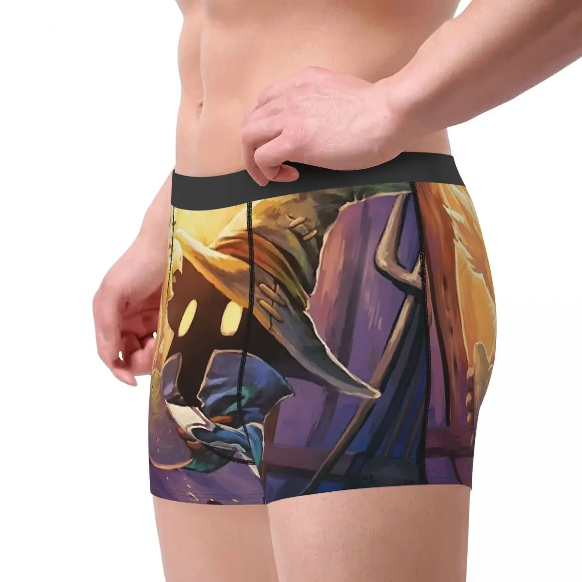 Final Fantasy Vivi Mam Underpants Homme Panties Male Underwear Ventilate Shorts Boxer Briefs