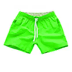 Men Swimming Trunk Casual Solid Color Men Drawstring Swimming Trunks Summer Beach Board Shorts Surfing Swim Trunks