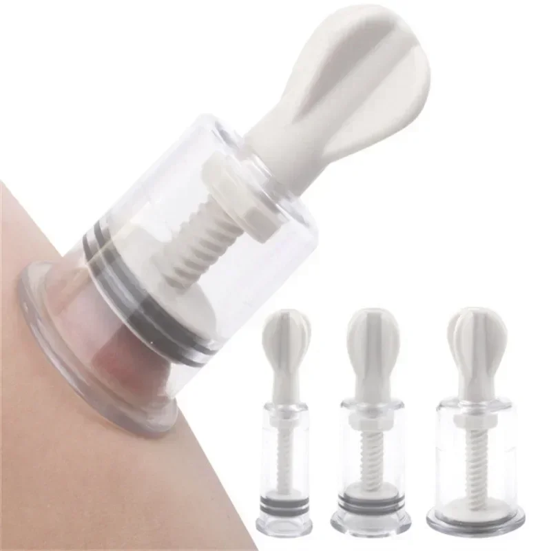 VACUum Sution Cupping Cup Nipple Enhancer Massage Cans Plastic EngargerBody Breas Cups