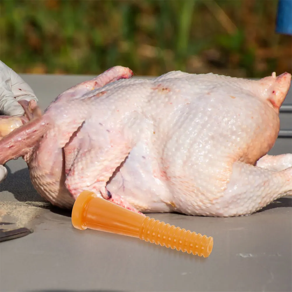 

8pcs Poultry Plucking Sticks Durable Rubber Chicken Duck Hair Removal Machine Accessories Reusable Plucker Fingers Pet Supplies