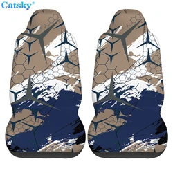 3D Camouflage Printing Universal Car Seat Covers Car Styling Auto Seat Cover Car Full Seat Cover Protector Interior Accessories