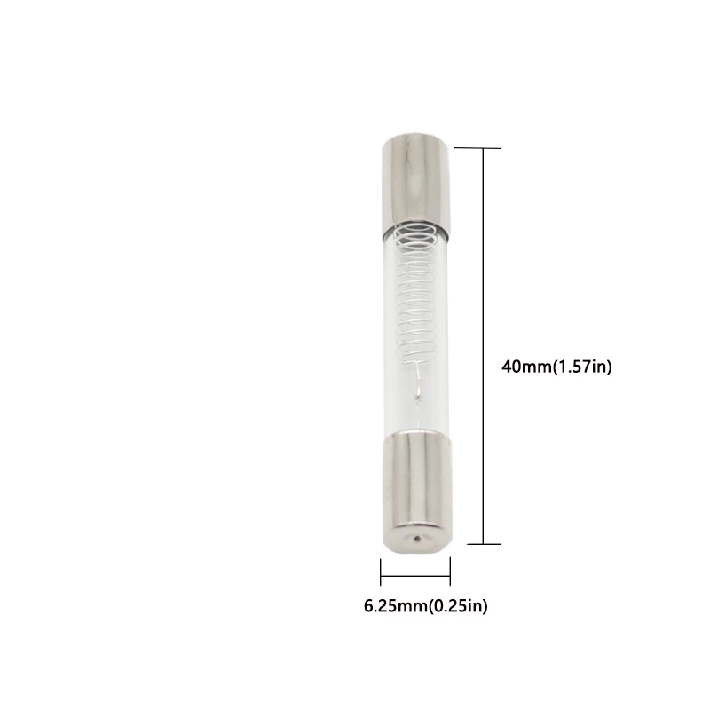 【20-5PCS】5KV  Oven Fuse 6X40MM 0.5A 0.6A 0.65A-0.9A Glass Tube Fuse 5000V 700MA 6x40mm High-Pressure Fuse