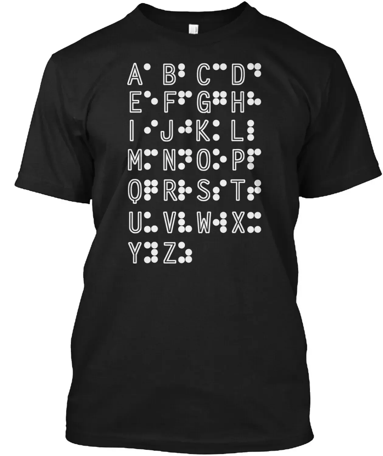 Teespring Braille Alphabet von T-Shirt Mak