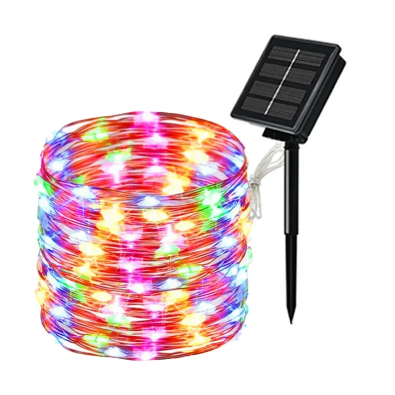 OKAL RED EAST LED Solar Lichterkette 5