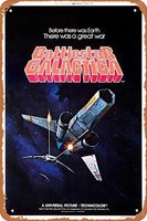 1p,Metal Tin Sign  - Battlestar Galactica, 1978 - Poster Metal Plaque Cafe, Bar, Home Wall Decor, liguihan01738