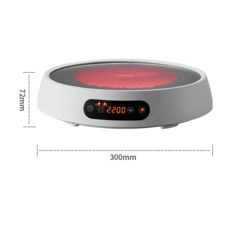 Electric Ceramic Cooktop Oven Induction Cooker Kichen Pot Tea Stove High-power Infrared Heat Induction Stove Hotpot Cooktop 114
