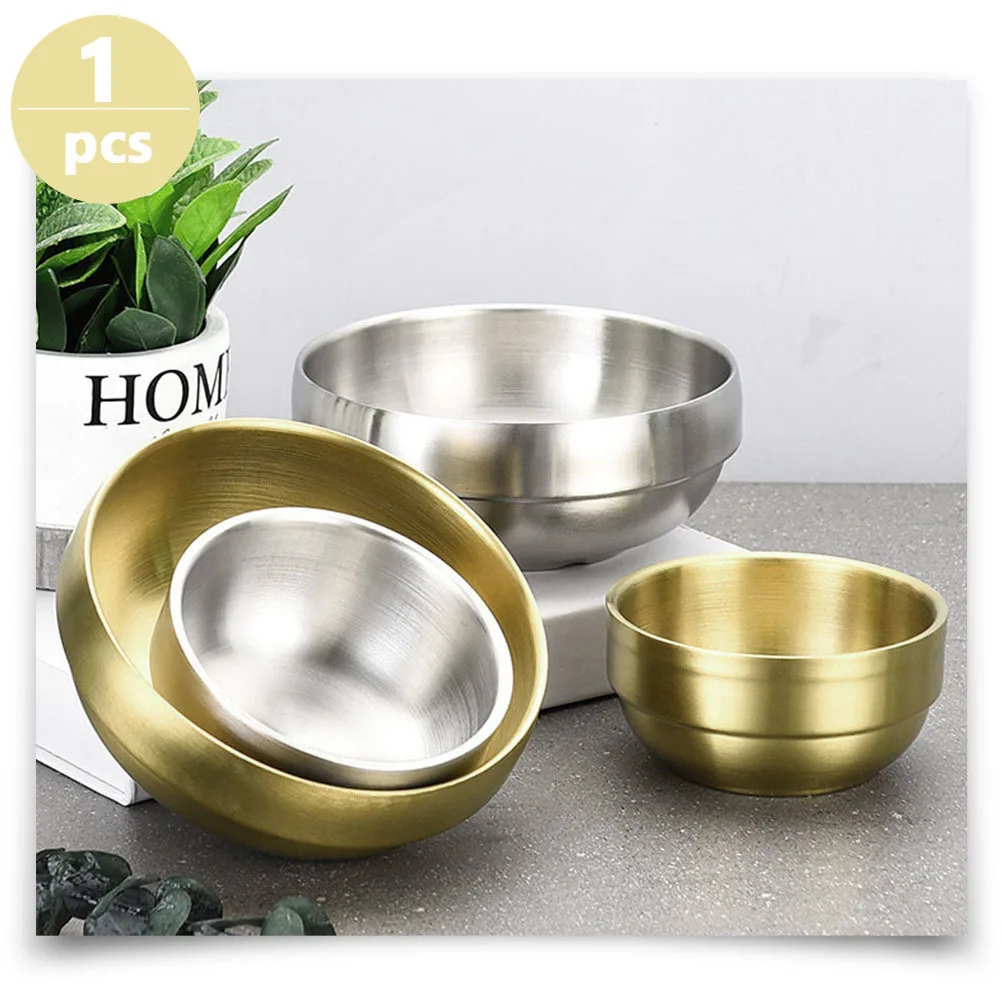 

1Pcs Men's Shaving Bowl Stainless Steel Soap Mixing Container Heavy Duty Non-Deform Base Stable Round Bottom Barbershop Style