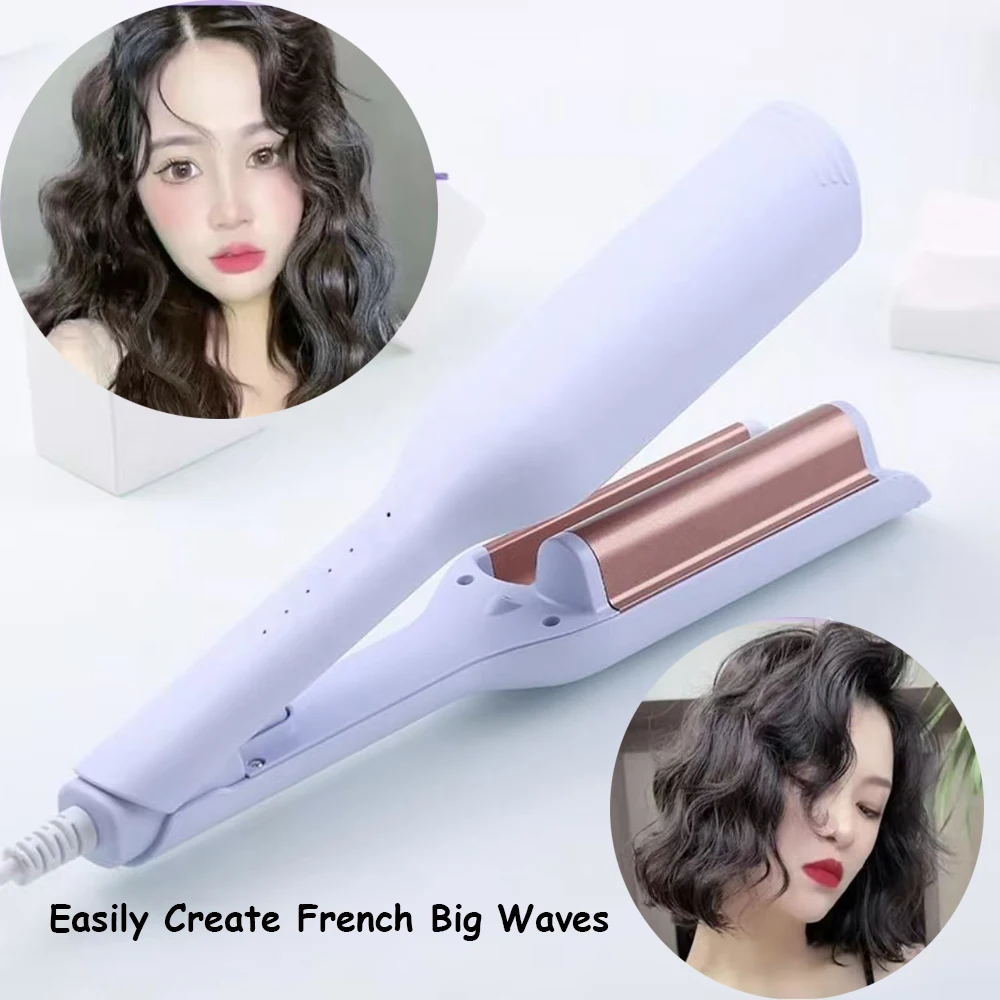 

32 мм электрические щипцы для завивки волос, французская укладка, глубокий вовер, яичный рулон, щипцы для завивки волос, инструмент для салона