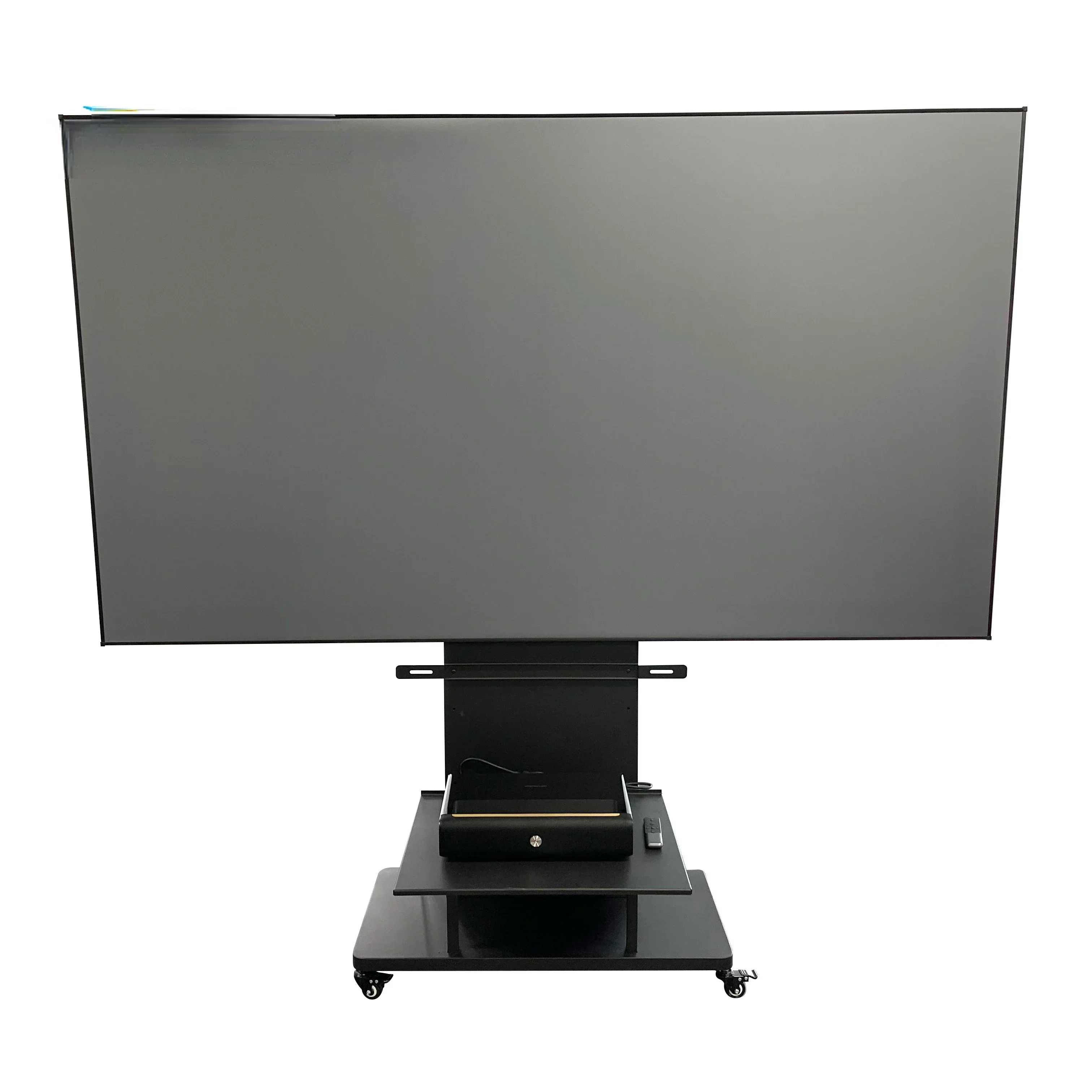 Cheap And Fine Hot Sales Removable Height Stand Mobile TV Cart Bracket Mobile TV Stands Height Adjustable Available For Screens