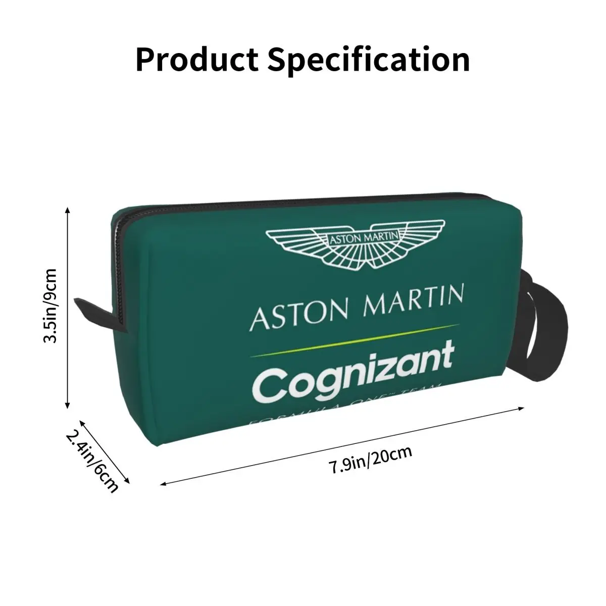 Aston Green Makeup Bag Cosmetic Organizer Storage Dopp Kit Toiletry Cosmetic Bag for Women Beauty Travel Pencil Case