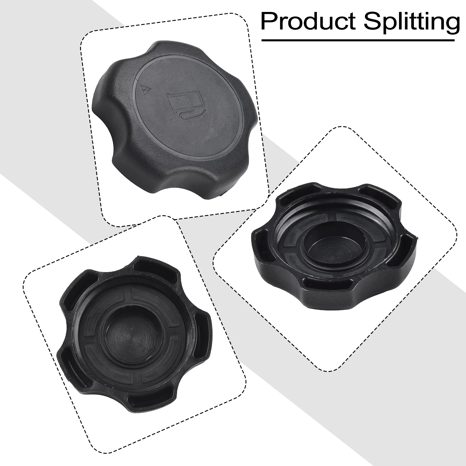 

Long lasting Durability 795027 Fuel Gas Cap 2 Replacement Replaces 493988 493988S 397975, Reliable Performance