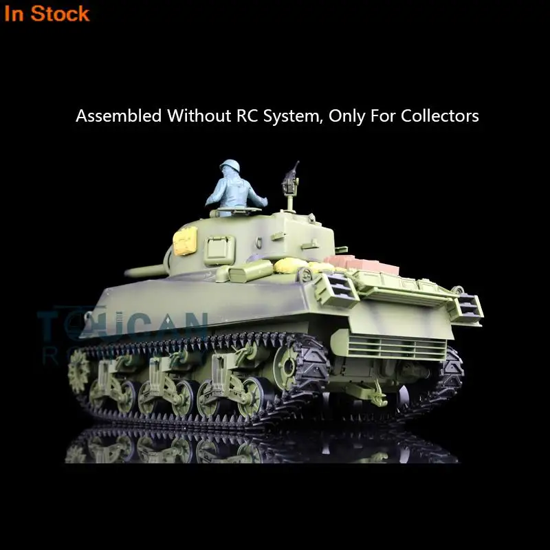 Heng Long 1/16  Static Tank USA M4A3 Sherman 3898 Model Plastic W/O Main Board for Toys Collecting TH08765-SMT7