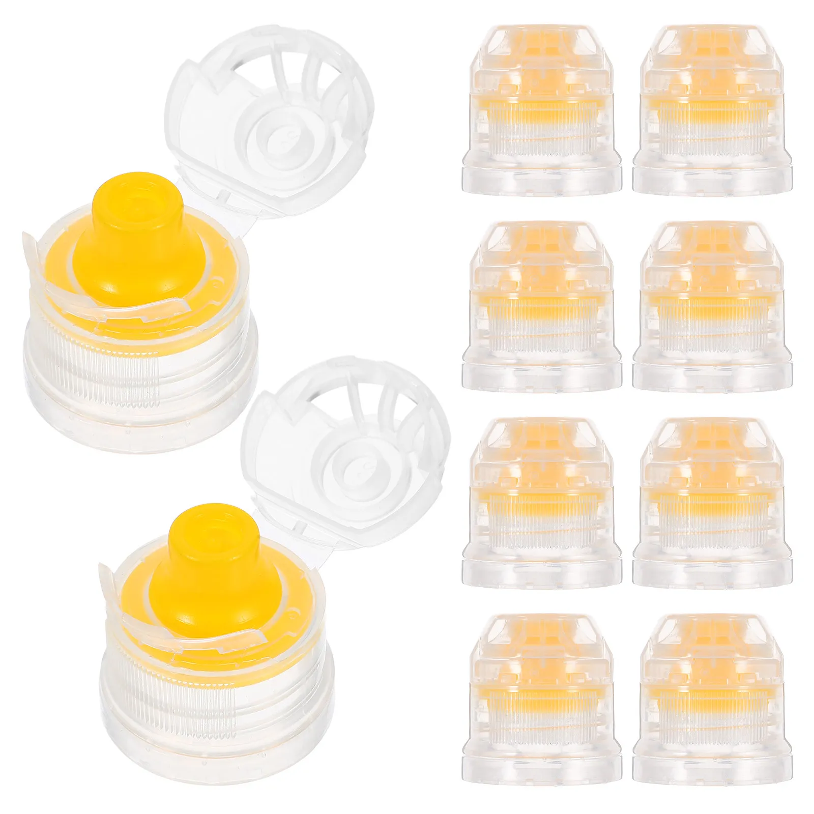 10 Pcs Bottle Cap for Travel Lid Replacement Lids Bottles Water Replacements Outdoor Use Sports Drinks Soda