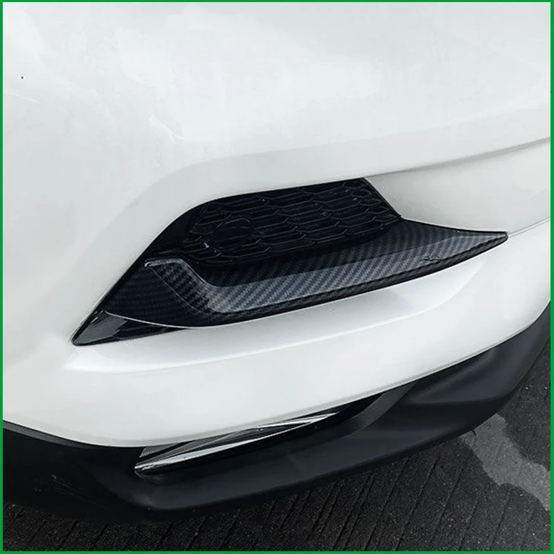 

Car Styling For Nissan Qashqai J11 2017-2019 Fog Light Eyelid Eyebrow Cover Sticker Trim Decorative Frame Auto Accessories