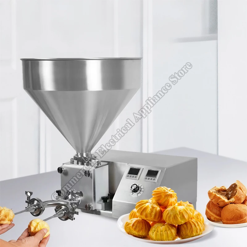 Electric Filling Machine Commercial For Cream Jam Chocolate Salad Puff Bread Injector Machine 20L Churro Grouting Machine