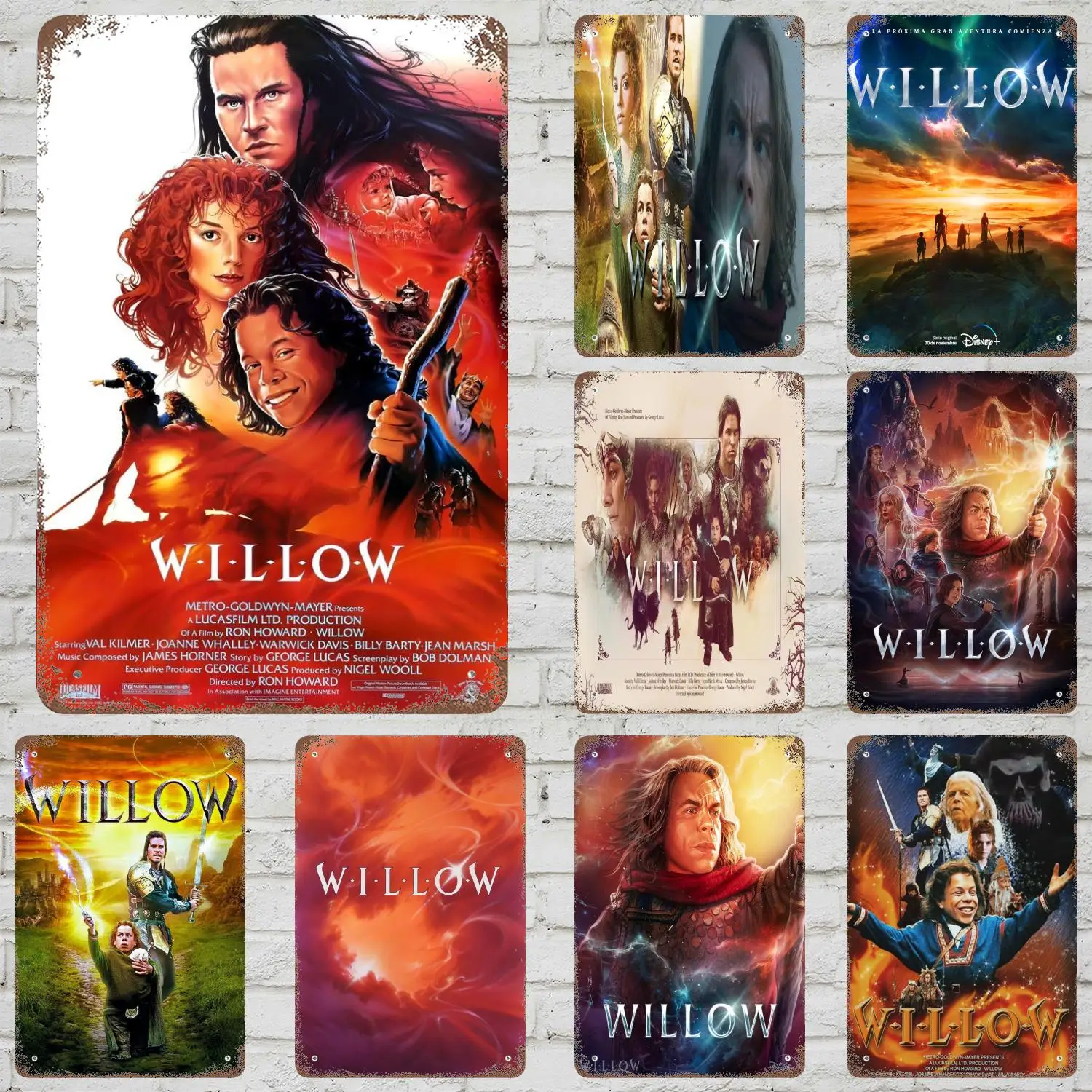 

MINISO Willow Decor Vintage Metal Signs Tin Signs Captain Poster Decor for Bar Pub Club Man Cave Wall Decoration