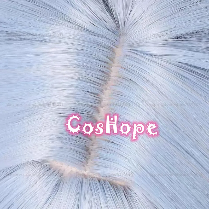 Miku Rabbit Hole Cosplay Wig 45cm Wig with Double Ponytails Blue Pink Gradient Wig Cosplay Anime Heat Resistant Synthetic Wigs