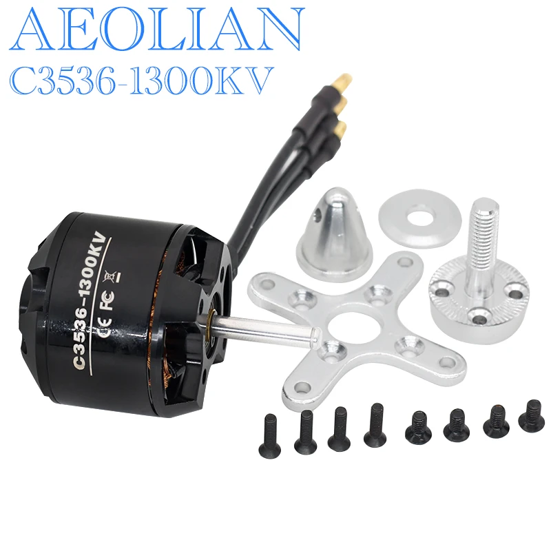 

Aeolian C3536kv1300 4mm shaft DC motor RC MOTOR for DIY quadcopter and airplane