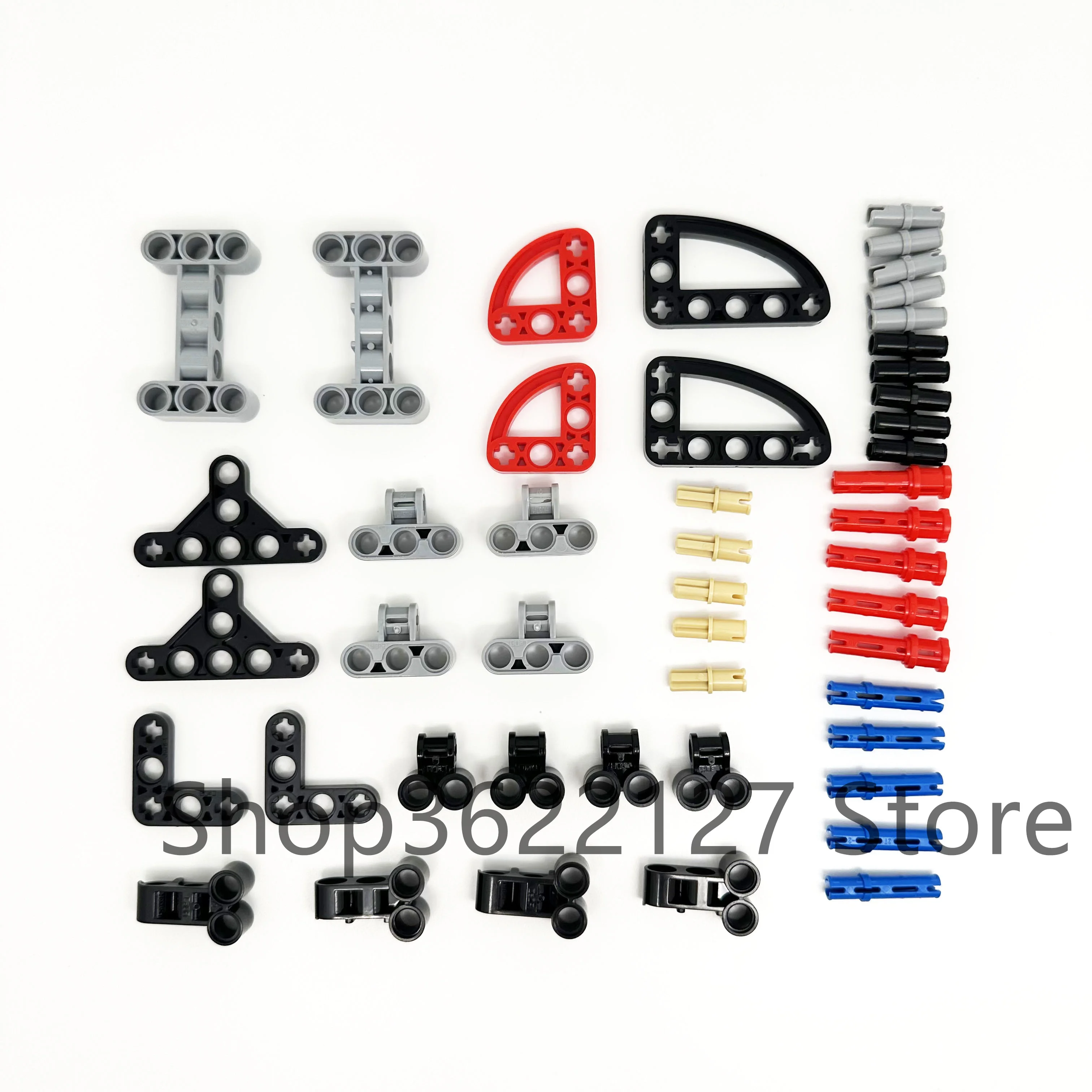 MOC Technical Parts Gear Axle Worm Rack Conector Bulk Bricks assembla particelle blocchi di costruzione fai da te giocattolo ad alta tecnologia per bambini