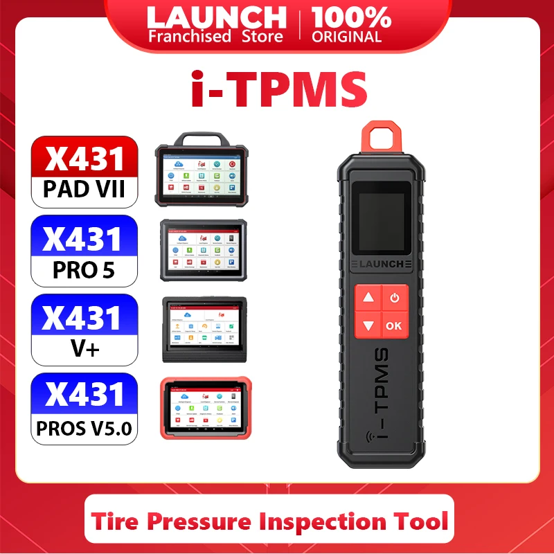 

LAUNCH i-TPMS Tire Pressure Inspection Tools Car TPMS Tools TPMS Program Activate Relearn Read Sensors pk TSGUN