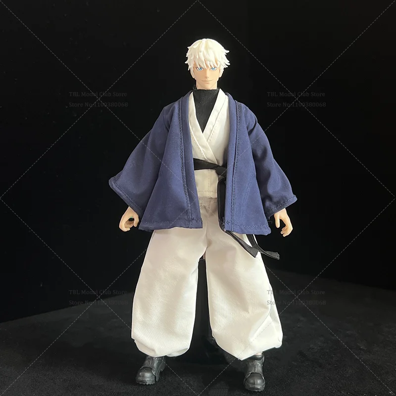 ملابس رجالية بمقياس 1/12 Gosan-ke Gojo Satoru VS Ryomen Sukuna Shinjuku Kessen For SHF Romankey 6 بوصة جندي شخصيات الحركة #6