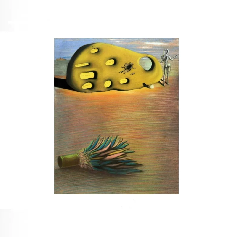 Oedipus Complex Salvador Dali Painting 1930, Art Print Canvas Poster, Living Room Decor, Home Wall Picture