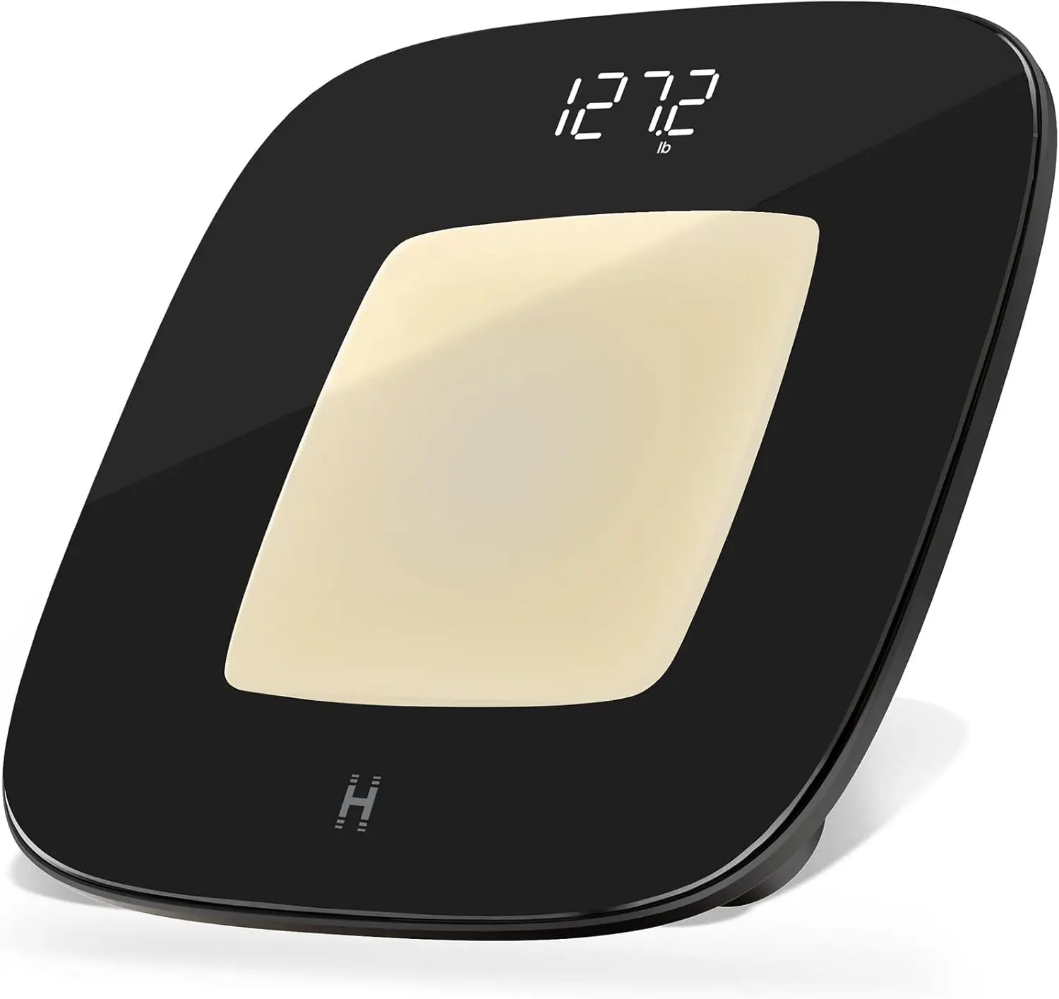 

Digital Bathroom Scale, Motion Sensing Ambient Center Illumination, Sleek Tempered Glass, High Precision Weight Measurement Up t